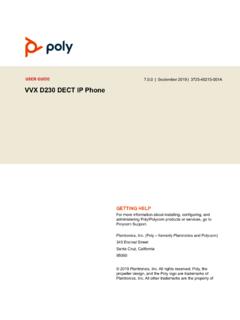 VVX D230 DECT IP Phone - Polycom
