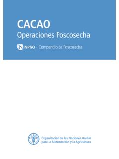 CACAO - Food and Agriculture Organization