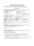 Radioactive Material Safety Data Sheet Cesium-137