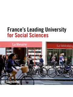 France’s Leading University for Social Sciences