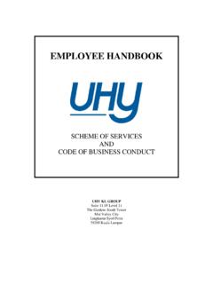 UHY - Employee Handbook 260609