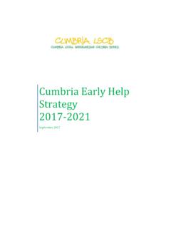 Early Help Strategy - Cumbria