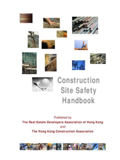 Construction Site Safety Handbook - Safety …