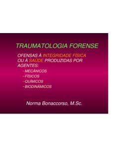 TRAUMATOLOGIA FORENSE - criminal.mppr.mp.br
