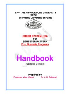 Handbook - unipune.ac.in