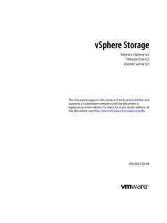vSphere Storage - VMware vSphere 6
