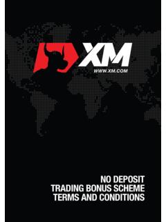XM - No Deposit Trading Bonus, Terms and Conditions