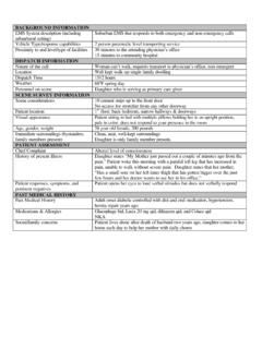 BACKGROUND INFORMATION EMS System description …