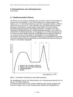 5.1. Reaktionsmedium Plasma - ELTROPULS