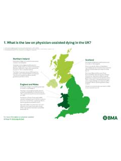 1. What is the law on physician-assisted dying in the UK?