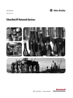 EtherNet/IP Network Devices User Manual