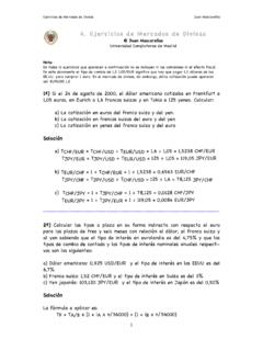 4. Ejercicios de Mercados de Divisas &#169; Juan Mascare&#241;as ...