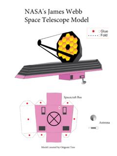 NASA's James Webb Space Telescope Model