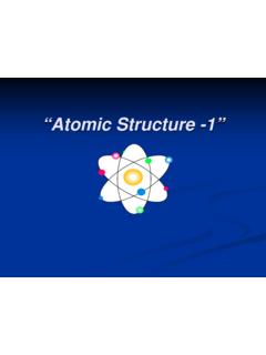 “Atomic Structure -1” - folk.uio.no
