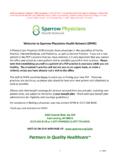 Partners Quality - Home - Sparrow Health System