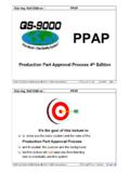 Production Part Approval Process 4 Edition - glaessner.de