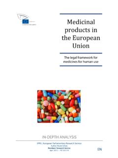 Medicinal products in the European Union