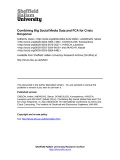 Combining Big Social Media Data and FCA for …