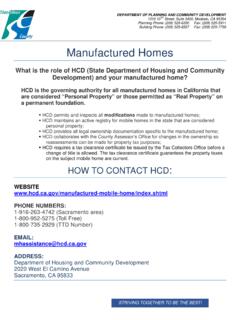 MANUFACTURED HOME GUIDE - stancounty.com