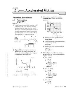 CHAPTER 3 Accelerated Motion - Mr. Nguyen's Website