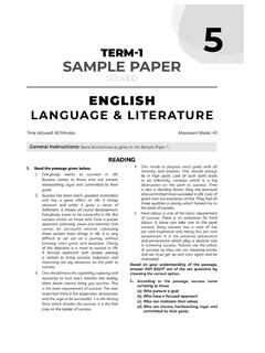 TERM-1 SAMPLE PAPER - tayarionline.com