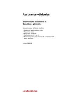 Assurance v&#233;hicules - mobiliere.ch