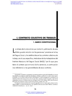l. CONTRATO COLECTIVO DE TRABAJO