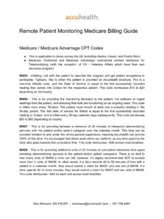 Remote Patient Monitoring Medicare Billing Guide