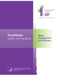 Illness Management and Recovery - Practitioners Guides and ...