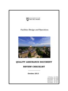Quality Assurance Deliverables Checklist