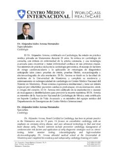 Dr. Alejandro Isidro Arrona Hern&#225;ndez - cmi …