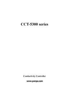 CCT-5300 series - ponpe.com