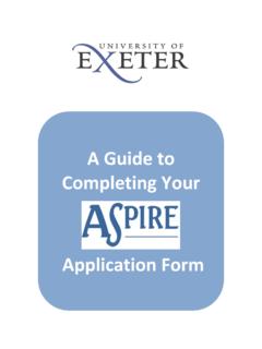 A Guide to Completing Your Application Form