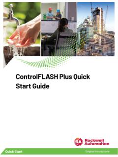 ControlFLASH Plus Quick Start Guide - Rockwell Automation