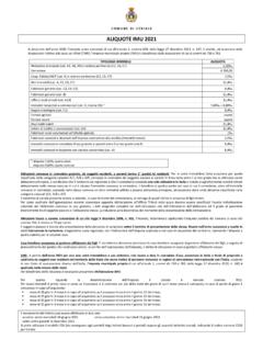 MANIFESTO Aliquote IMU 2021 - Ceriale