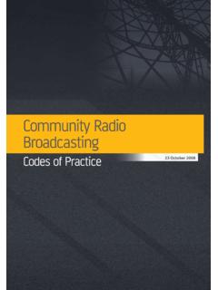 Community Radio Broadcasting