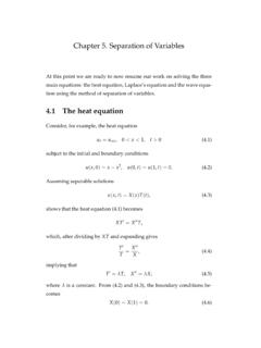 Chapter 5. Separation of Variables - UCA | Faculty Sites ...