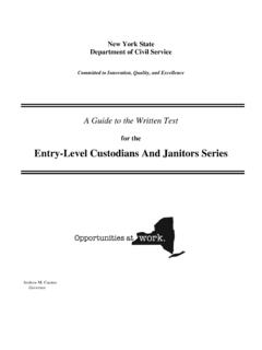 Entry-Level Custodians And Janitors Series