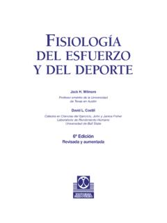 FISIOLOG&#205;A DEL ESFUERZO Y DEL DEPORTE
