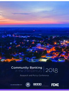 Research and Policy Conference - communitybanking.org