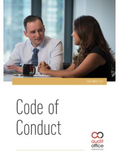 NOVEMBER 2021 Code of Conduct - audit.nsw.gov.au