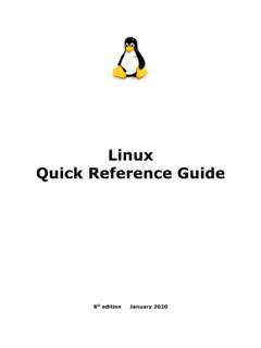 Linux Quick Reference Guide - crans.org