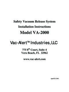 Vac-Alert Industries, LLC