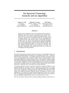 On Spectral Clustering: Analysis and an algorithm