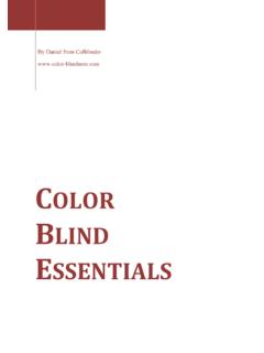 COLOR BLIND ESSENTIALS - All about Color Blindness