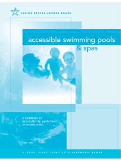 accessible swimming pools &amp; spas - United States Access …