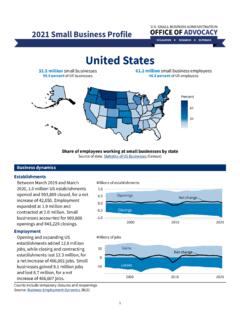 United States Small Business Economic Profile