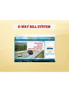E-WAY BILL SYSTEM - Kerala GST