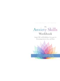 The Anxiety Skills Workbook - Mending The Sacred Hoop