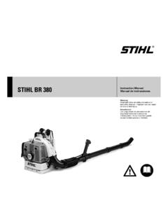 STIHL BR 380 - The Number One Selling Brand of …